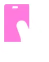 Hand holding a phone icon representing number portability